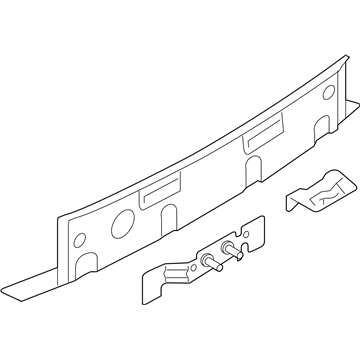 Infiniti 79110-1CA0B Panel-Rear, Upper