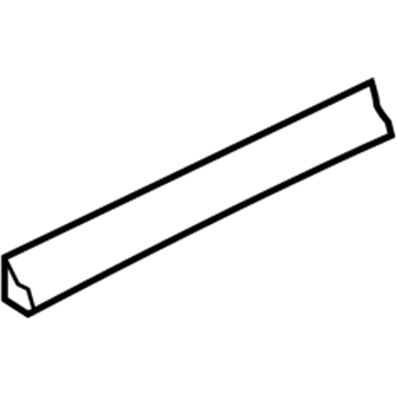 Nissan 65820-EZ43A Seal-Hood, Front RH