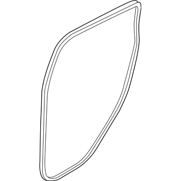 Ford AM5Z-5825324-D Weatherstrip On Body