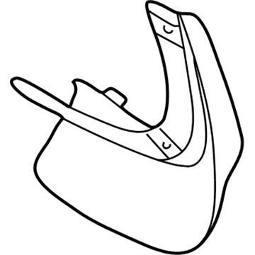 Kia 0K30A51881 Flap, RH-Rear