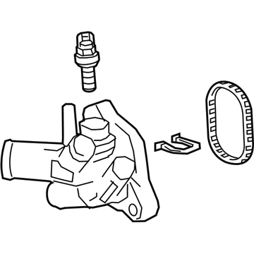 GM 12707589 Water Outlet