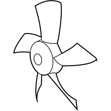 Toyota 16361-31120 Fan Motor