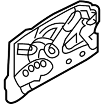 BMW 51-48-7-190-335 Sound Insulation, Door Left