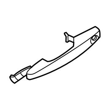 Ford LJ6Z-7822404-FKPTM HANDLE ASY - DOOR - OUTER