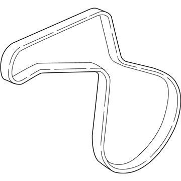 Kia 252122E660 RIBBED Belt-V