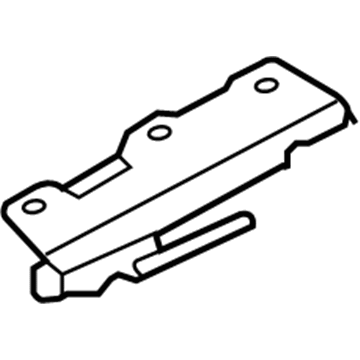 Hyundai 81647-26000 Guide Assembly-Sunroof Rear, LH