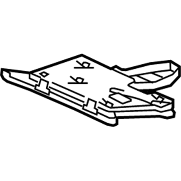 Acura 77321-TL0-G01 Cover Assembly, Driver (Lower)