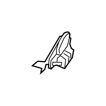 Infiniti 87381-5DA0A Finisher-Cushion, Front Seat Inner LH