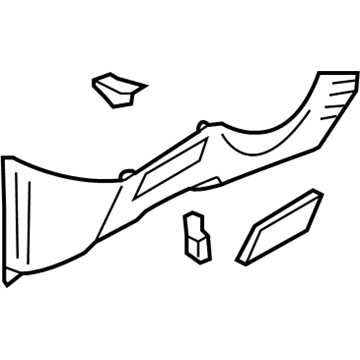 Toyota 55302-AC010-A0 Lower Panel