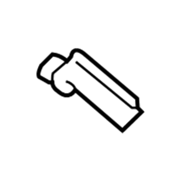 Lexus 75548-53010 Fastener, Windshield Outside Moulding