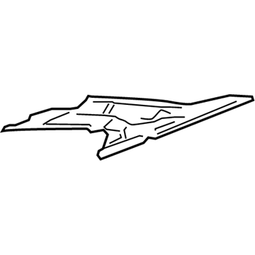 GM 15249425 Pillar Reinforcement