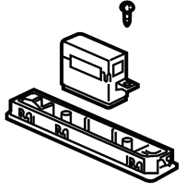 Honda 39210-TA0-A21ZA Microphone Assy., Anc *NH686L* (QP LIGHT WARM GRAY)