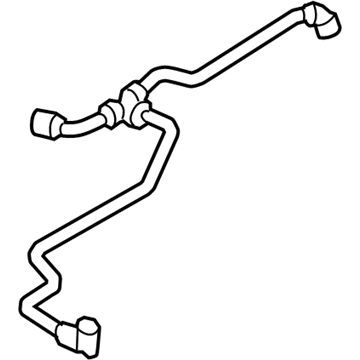 BMW 17-12-8-602-642 Expansion Tank Heating Line