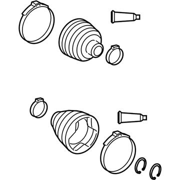 GM 19204681 Boot Kit, Front Wheel Drive Shaft Tri-Pot & Cv Joint