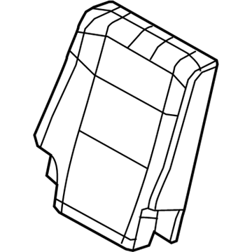 Mopar 5RV42DX9AD Rear Seat Back 3Rd Row Cover