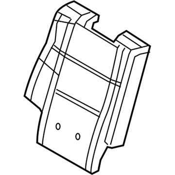 Mopar 68101094AA Foam-Seat Back