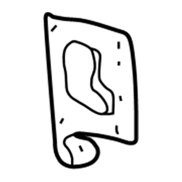 Toyota 86211-0C011 Amplifier Mount Bracket