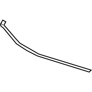 Lexus 53395-0E091 SEAL, HOOD TO RADIAT