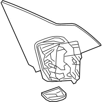 Honda 76208-T2F-A11 Base/Bracket R S