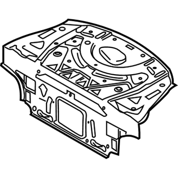 BMW 41-13-7-125-171 Partition Trunk