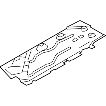 BMW 51-75-7-290-804 Underbody Panelling, Side Right
