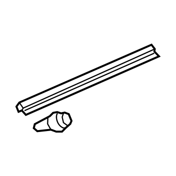 Honda 72828-T20-A01 SEAL, RR- DR (LOWER)