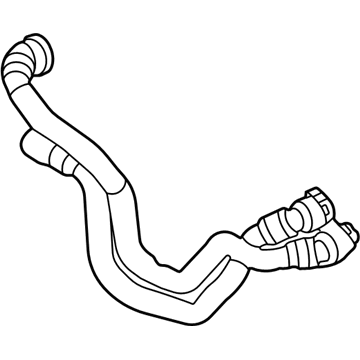 BMW 17-12-8-658-489 Transmission Oil Heat Exchanger Hose