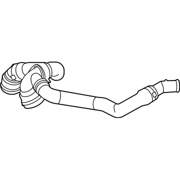 BMW 11-51-8-631-942 Heat Management Module Hose
