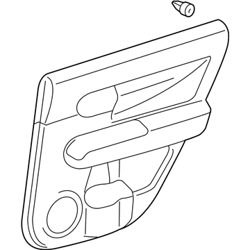 Toyota 67630-12G51-B1 Door Trim Panel