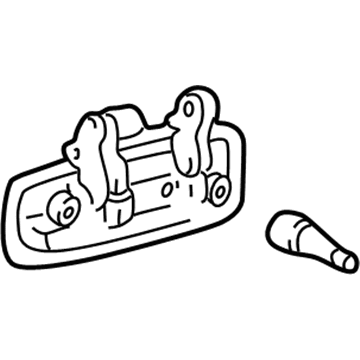 Toyota 69230-AA010-K0 Handle, Outside