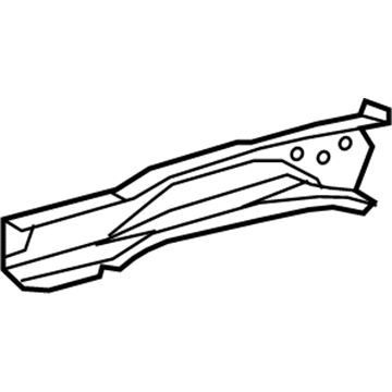 Toyota 57111-12230 Sidemember Rail