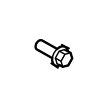 Toyota 91553-L1025 Tow Hook Bracket Bolt