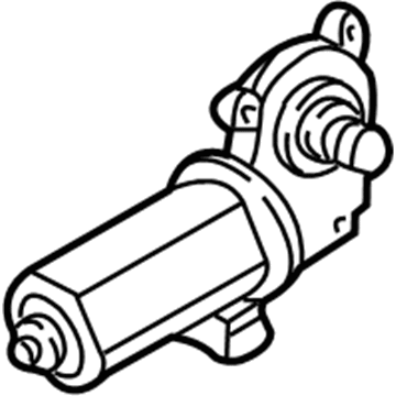 Ford YS4Z-5423395-GB Window Motor