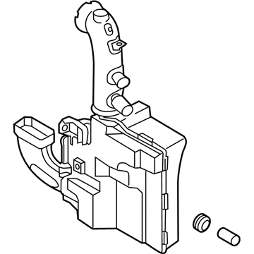 Hyundai 28190-2V100 Resonator Assembly