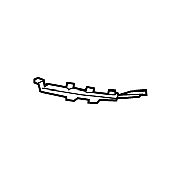 Lexus 53286-0E080 Cover, FR Bumper Arm