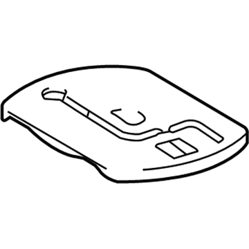Lexus 64779-53100 Cushion, Spare Wheel
