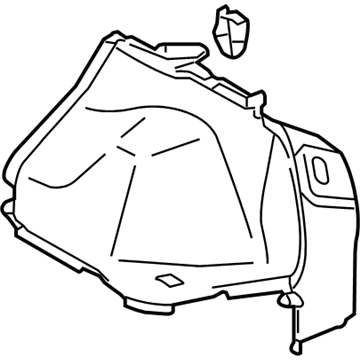 Lexus 64714-53071-C2 Cover, Luggage Compartment