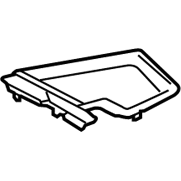 Lexus 64741-53050-C0 Box, Deck Side Trim, RH