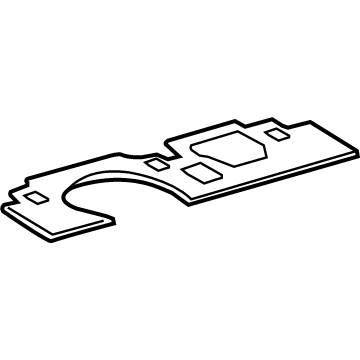 Lexus 64274-53010 Pad, Room Partition, NO.2