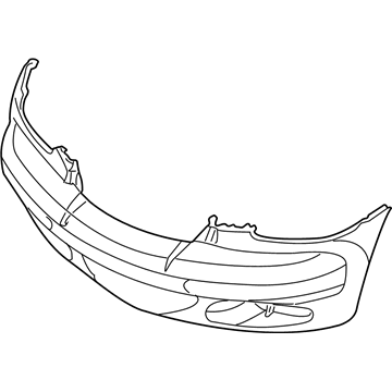 Mopar 5093640AA Front Bumper Cover
