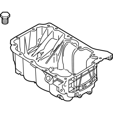 BMW 11-13-8-580-120 OIL PAN