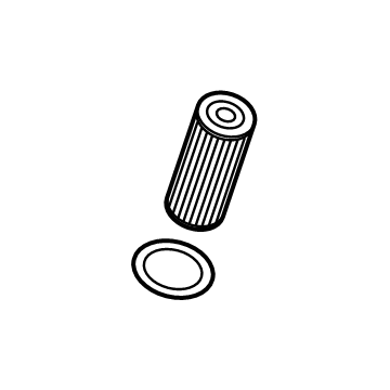BMW 11-42-8-593-186 Oil Filter Element Set