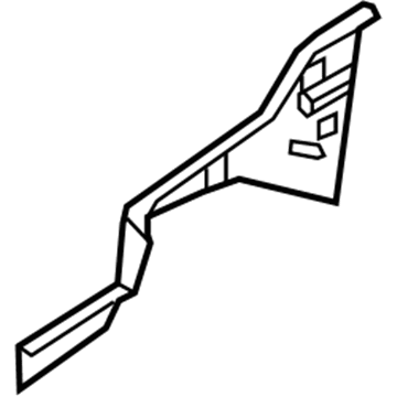 Infiniti 64110-1MA0A Hoodledge-Upper Front, RH