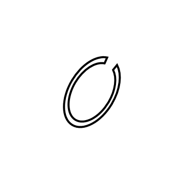 Nissan 40214-AX000 Ring-Snap