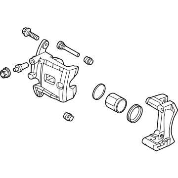 Nissan 41001-5RB0A CALIPER Assembly-Front RH, W/O Pad & SHIM