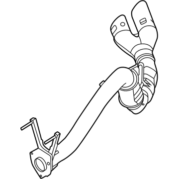 Ford PC3Z-5230-C MUFFLER AND PIPE ASY - REAR