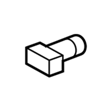 Honda 90650-SL9-003 Grommet, R. RR. Combination (White)