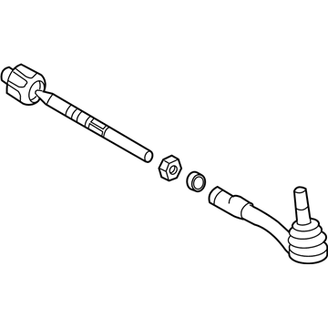 BMW 32-10-6-784-716 Tie Rod Assembly