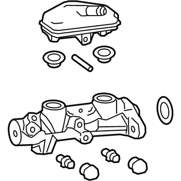 Honda 46806-T3Z-A00 Cylinder Set, Slave