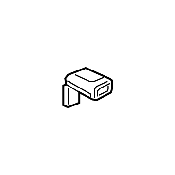 Infiniti 88852-5NA8A Belt Assy-Rear Buckle, Center